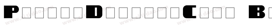 PlanksDisplayCaps Bold Italic字体转换